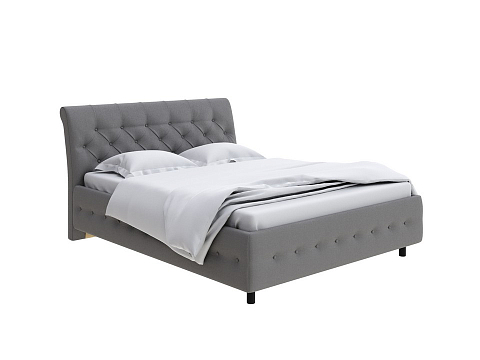 Большая двуспальная кровать Next Life 4 - Классическая кровать с изогнутым изголовьем и глубокой пиковкой