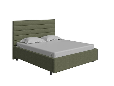Большая кровать Verona - Кровать в лаконичном дизайне в обивке из мебельной ткани или экокожи.