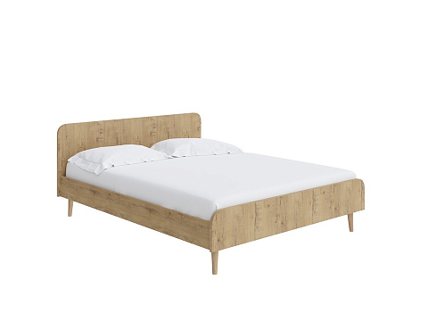 Кровать 90х190 Way - Компактная корпусная кровать на деревянных опорах