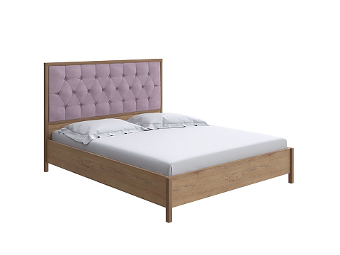 Фиолетовая кровать Vester Lite - Современная кровать со встроенным основанием
