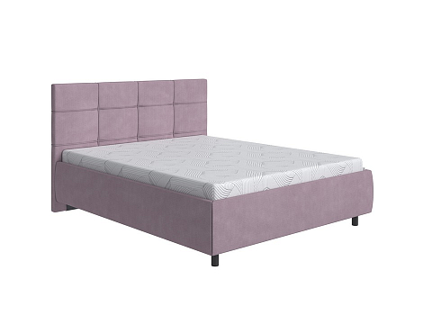 Двуспальная кровать New Life - Кровать в стиле минимализм с декоративной строчкой