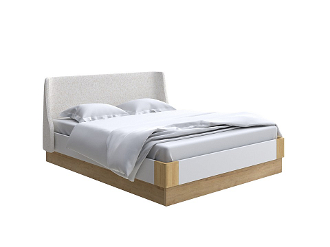 Кровать с высоким изголовьем Lagom Side Chips с подъемным механизмом - Кровать со встроенным ПМ механизмом. 
