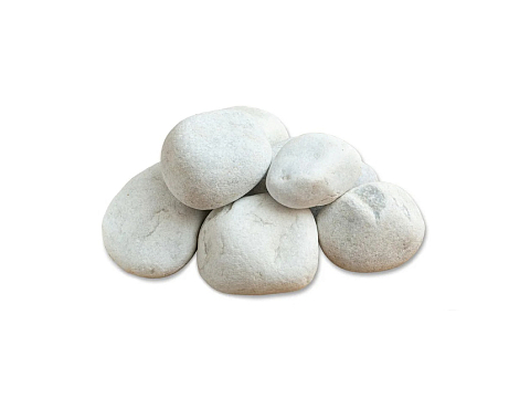 Набор камней для биокаминов 20x13  Белый мрамор