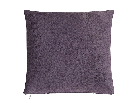 Подушка декоративная из ткани 43x43 Ткань: Велюр Лофти Слива - Декоративная подушка РАЙТОН для украшения вашей спальни.