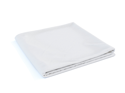 Простыня на резинке Cotton Cover 80x200 Ткань: Сатин Белый - Удобная простыня на резинке