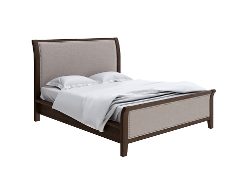 Кровать из массива Dublin - Уютная кровать со встроенным основанием из массива сосны с мягкими элементами.