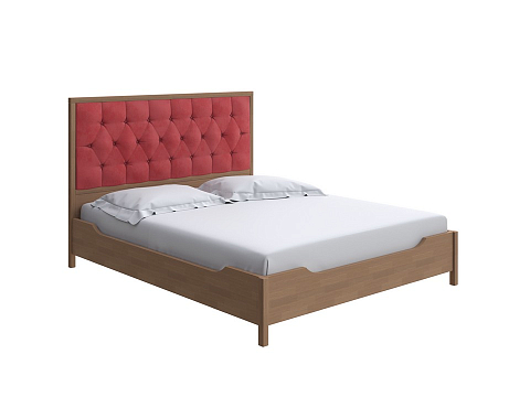 Красная кровать Vester - Современная кровать со встроенным основанием