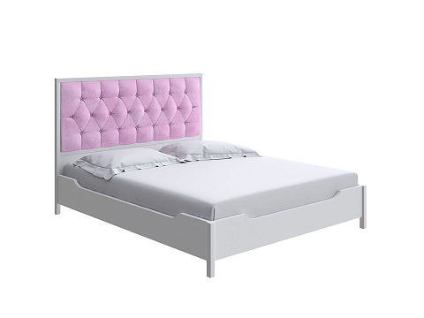 Фиолетовая кровать Vester - Современная кровать со встроенным основанием