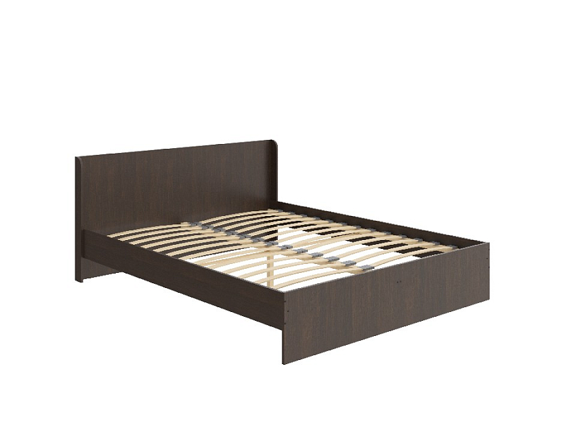 Кровать Practica 120x190 ЛДСП Дуб Венге - Изящная кровать для любого интерьера
