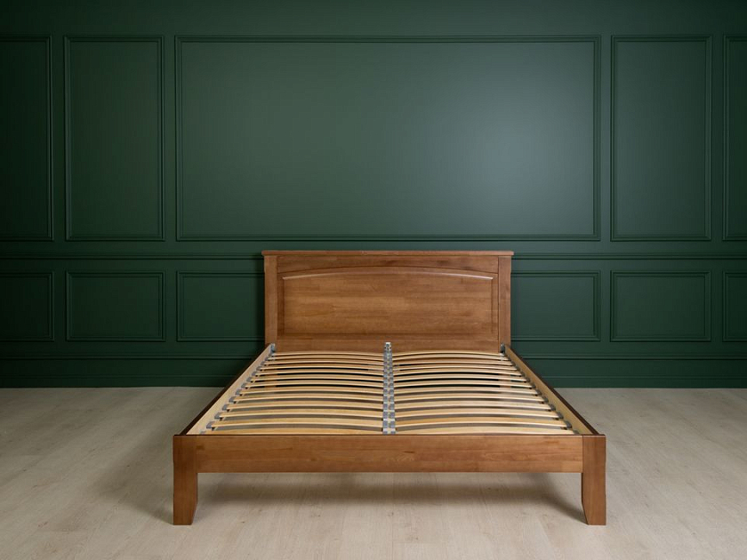 Кровать Marselle-тахта 180x190 Массив (сосна) Антик - Деревянная кровать со встроенным основанием