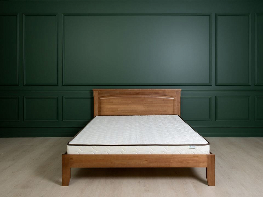 Кровать Marselle-тахта 90x200 Массив (сосна) Антик - Деревянная кровать со встроенным основанием