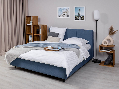 Кожаная кровать Nuvola-7 NEW - Современная кровать в стиле минимализм